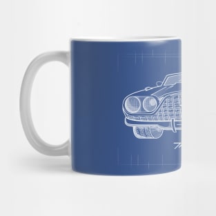 Thunderbird Blueprint Mug